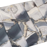 Apollo Tile Carnelian Gray 3-in x 12-in Glossy Glass Floor and Wall Tile (5-sq. ft/ Carton)