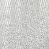 Apollo Tile Majeste Silver 12-in x 12-in Glossy Glass Penny Round Floor and Wall Tile (10.34-sq. ft/ Carton)