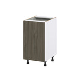Hugo&Borg Savane 18-in W x 34.5-in H x 24-in D Textmel 1-Drawer Pull-out Cabinet Base Fully Assembled Cabinet (Flat Panel Style)
