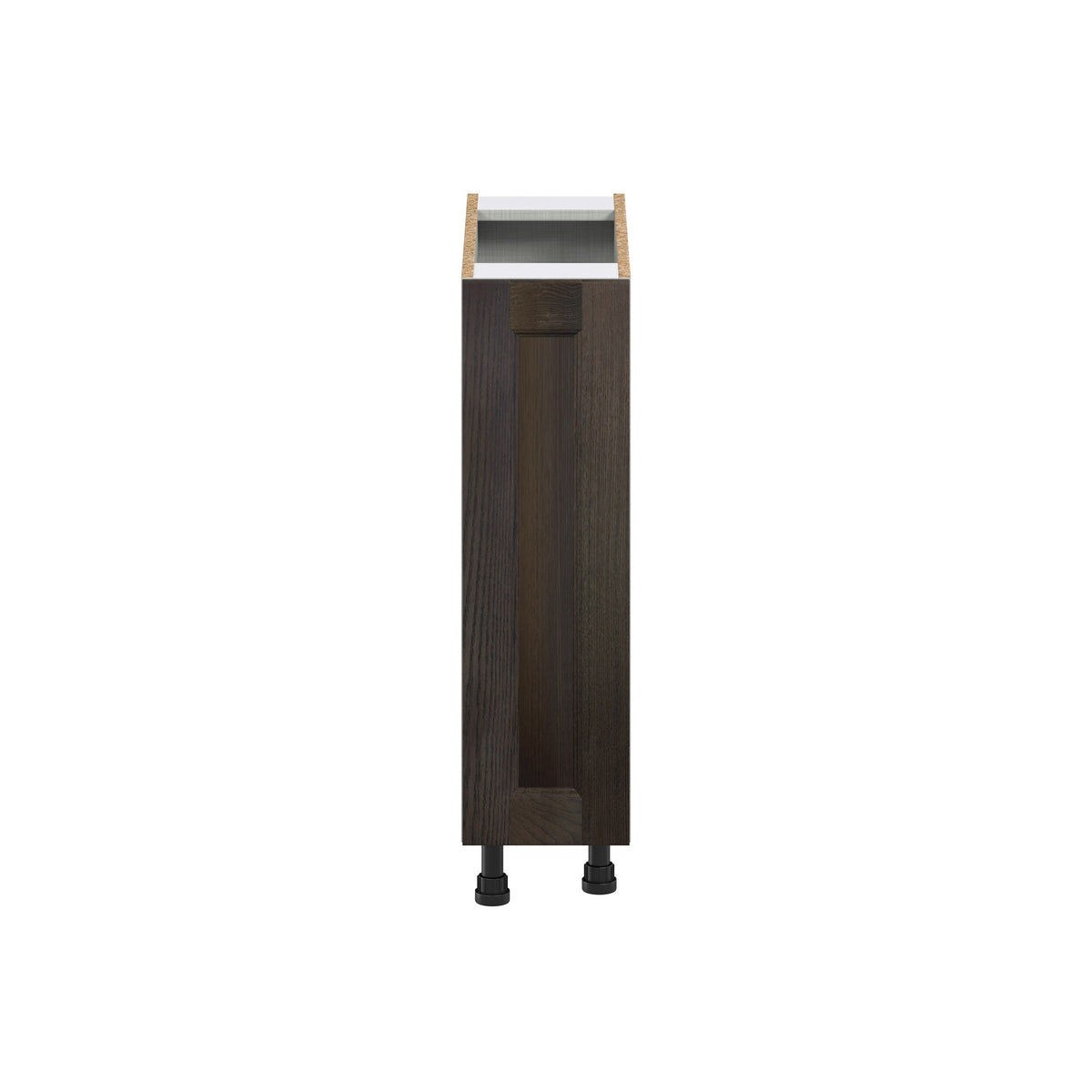 Hugo&Borg Montclaire 9-in W x 34.5-in H x 25-in D Wood 1-Drawer Pull-out Cabinet Base Fully Assembled Cabinet (Recessed Panel Style)