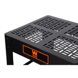 WEN 6588T Multi-Purpose Planer Stand with Storage Shelf and Rolling Base, 23.8 x 20.8 in