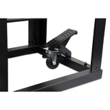 WEN 6588T Multi-Purpose Planer Stand with Storage Shelf and Rolling Base, 23.8 x 20.8 in