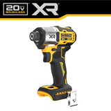 DEWALT 20-Volt MAX XR Brushless Variable Speed Cordless Impact Driver, 1/4-in, Tool-Only