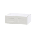 Hugo&Borg Belcourt 30-in W x 10-in H x 24-in D Gray Painted Wall Fully Assembled Cabinet (Recessed Panel Shaker Door Style)