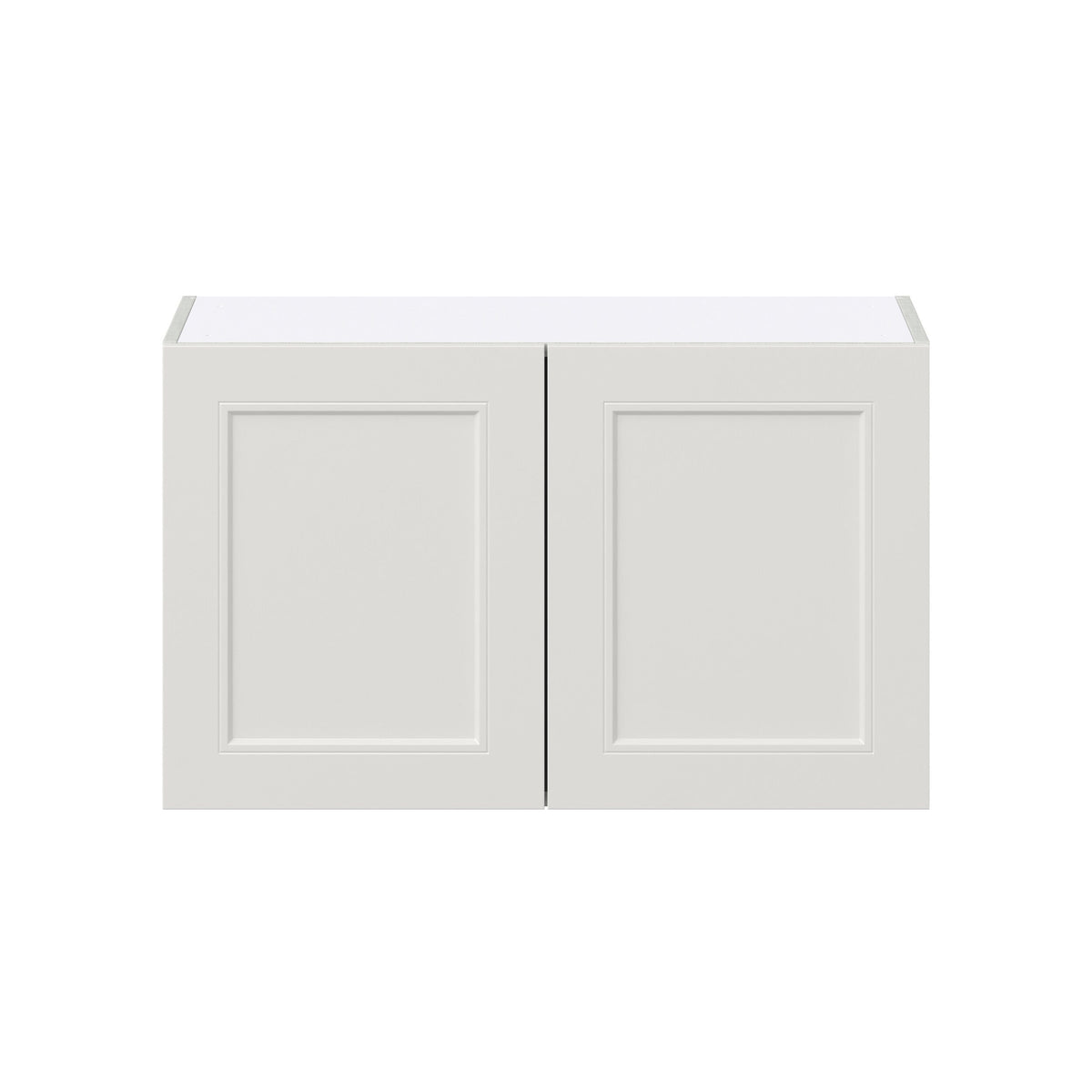 Hugo&Borg Belcourt 33-in W x 20-in H x 14-in D Gray Painted Wall Fully Assembled Cabinet (Recessed Panel Shaker Door Style)