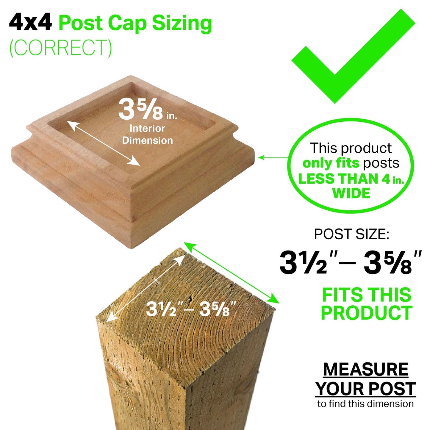 PERMAKAP 4-in x 4-in West Indies Pyramid One-Piece Sanded Stainless Steel Mahogany Deck Post Cap