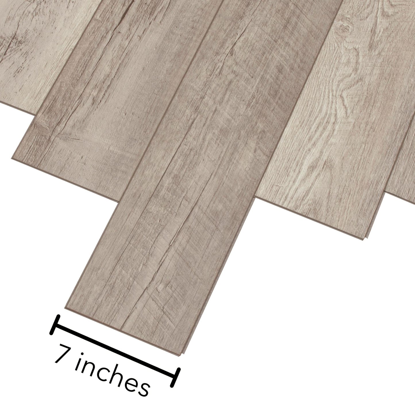 Mohawk Elite Weathered Pine 7-in W x 48-in L x 6-mm Thick Waterproof Interlocking Luxury Vinyl Plank Flooring (23.86-sq ft/Carton)
