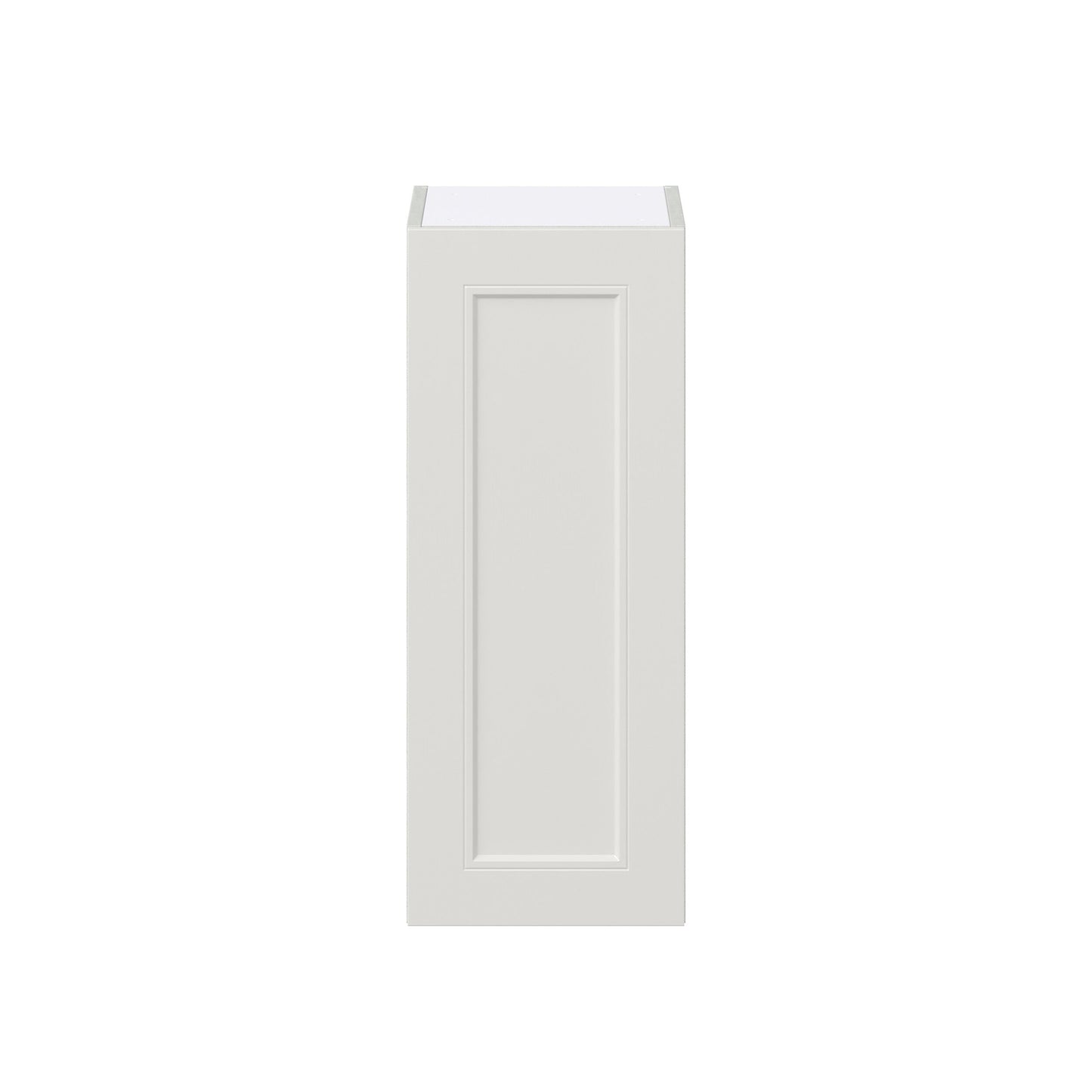 Hugo&Borg Belcourt 12-in W x 30-in H x 14-in D Gray Painted Wall Fully Assembled Cabinet (Recessed Panel Shaker Door Style)