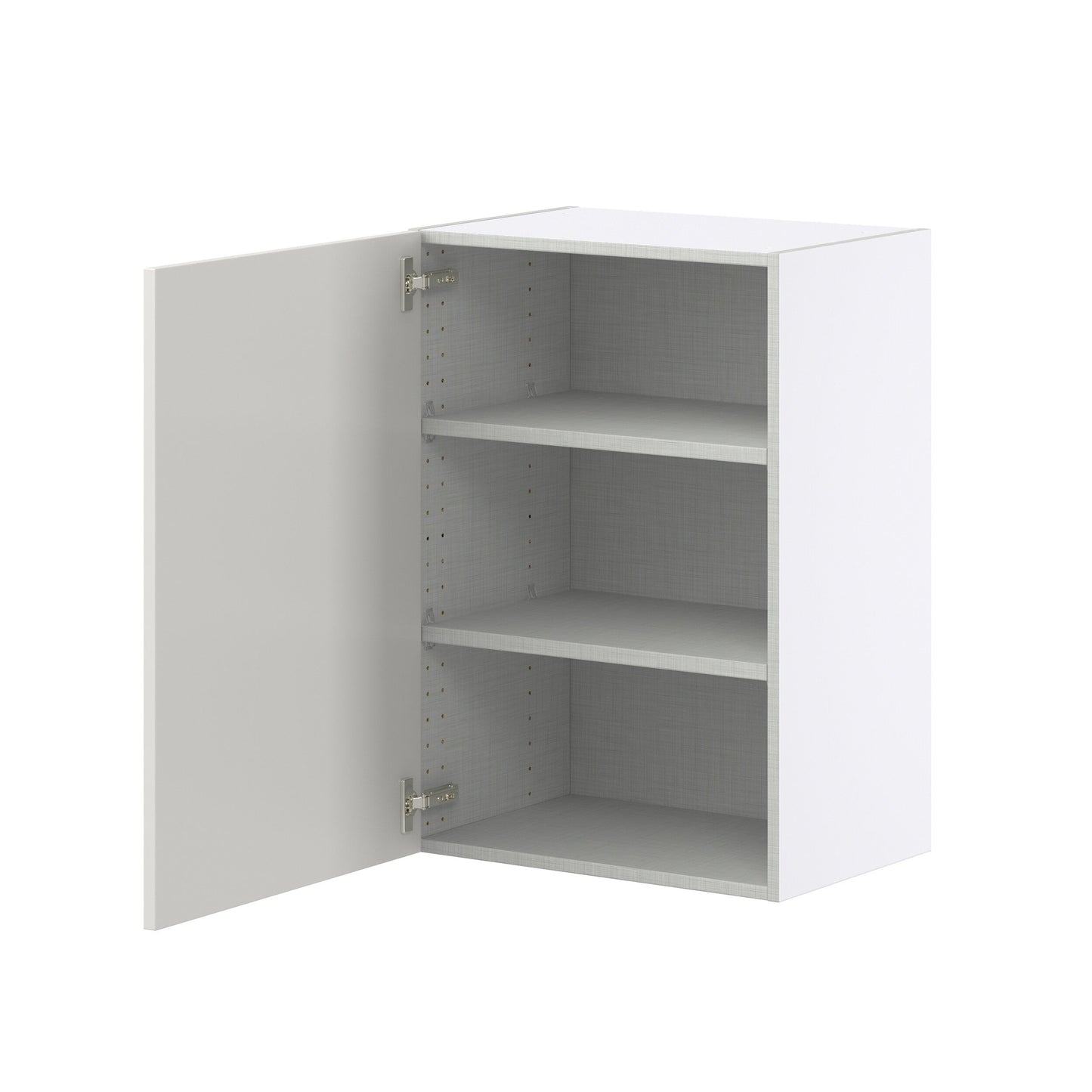 Hugo&Borg Belcourt 21-in W x 30-in H x 14-in D Gray Painted Wall Fully Assembled Cabinet (Recessed Panel Shaker Door Style)
