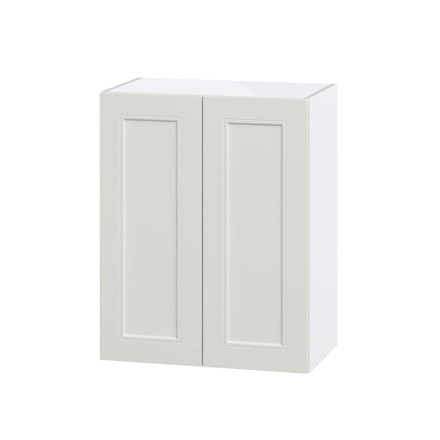 Hugo&Borg Belcourt 24-in W x 30-in H x 14-in D Gray Painted Wall Fully Assembled Cabinet (Recessed Panel Shaker Door Style)