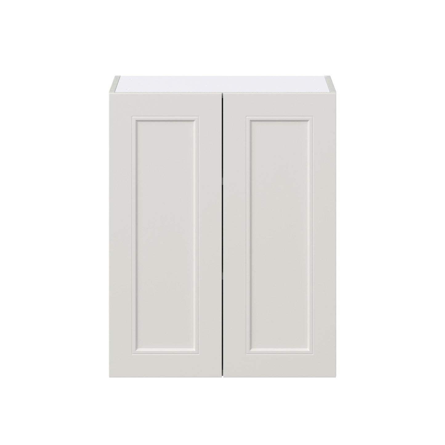 Hugo&Borg Belcourt 24-in W x 30-in H x 14-in D Gray Painted Wall Fully Assembled Cabinet (Recessed Panel Shaker Door Style)