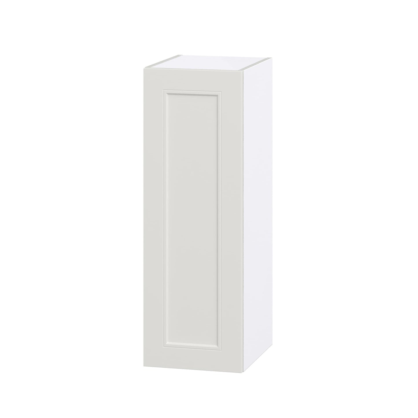 Hugo&Borg Belcourt 12-in W x 35-in H x 14-in D Gray Painted Wall Fully Assembled Cabinet (Recessed Panel Shaker Door Style)
