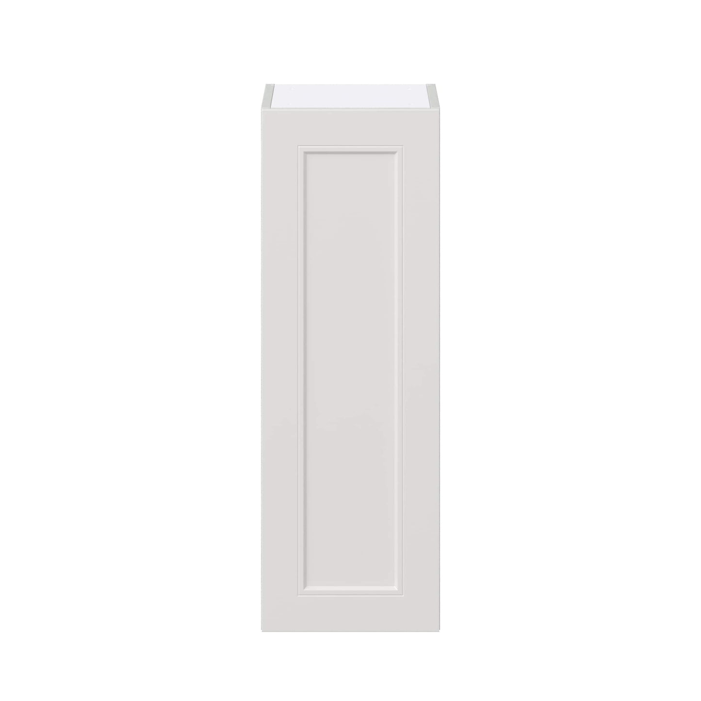 Hugo&Borg Belcourt 12-in W x 35-in H x 14-in D Gray Painted Wall Fully Assembled Cabinet (Recessed Panel Shaker Door Style)