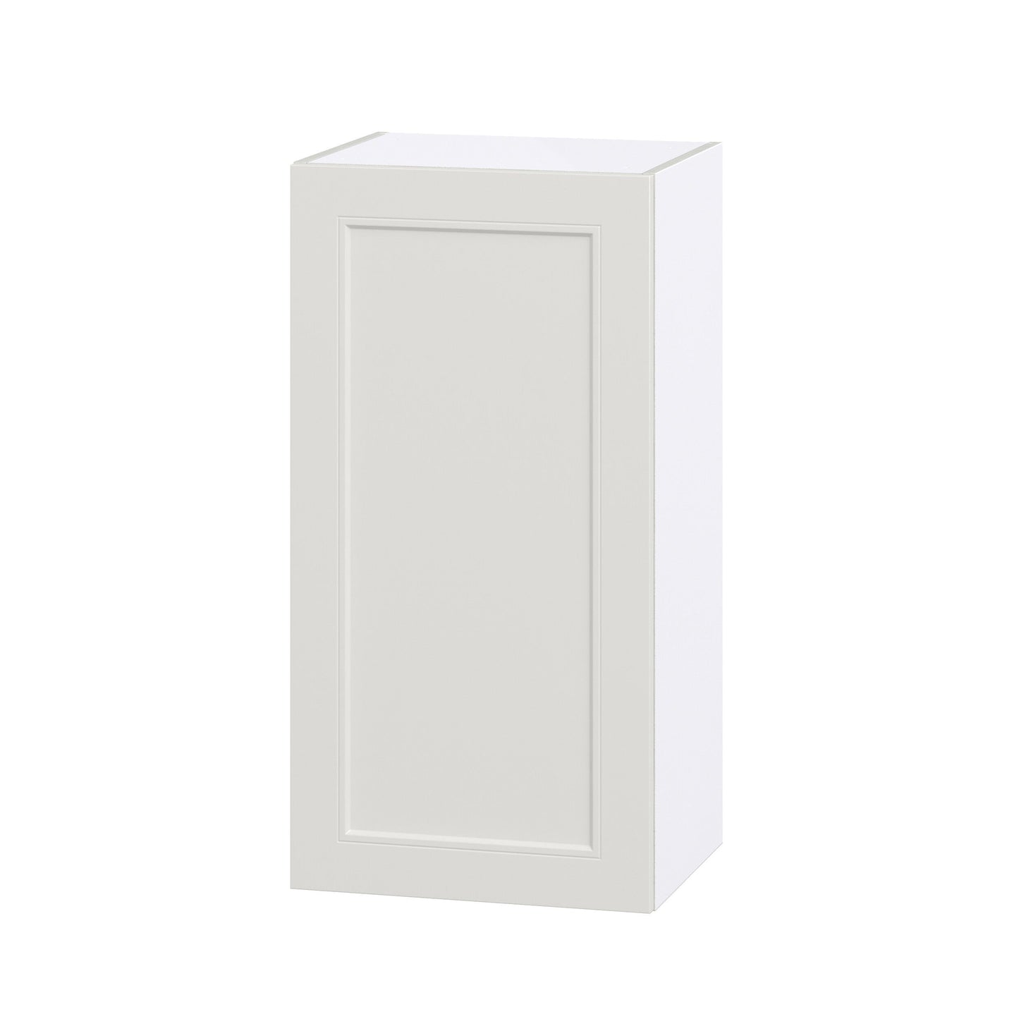 Hugo&Borg Belcourt 18-in W x 35-in H x 14-in D Gray Painted Wall Fully Assembled Cabinet (Recessed Panel Shaker Door Style)