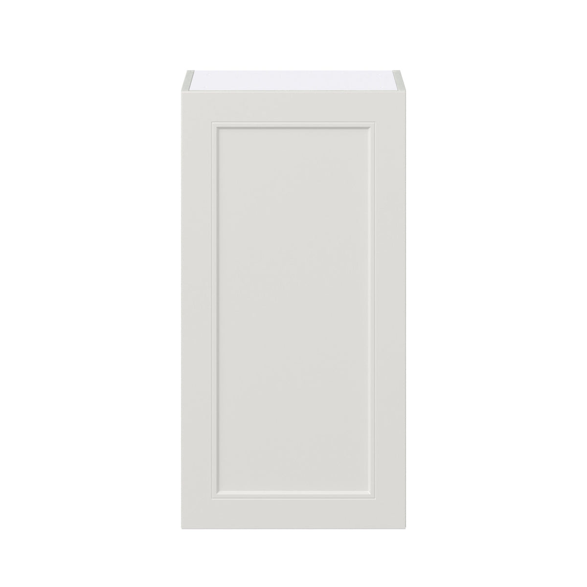 Hugo&Borg Belcourt 18-in W x 35-in H x 14-in D Gray Painted Wall Fully Assembled Cabinet (Recessed Panel Shaker Door Style)