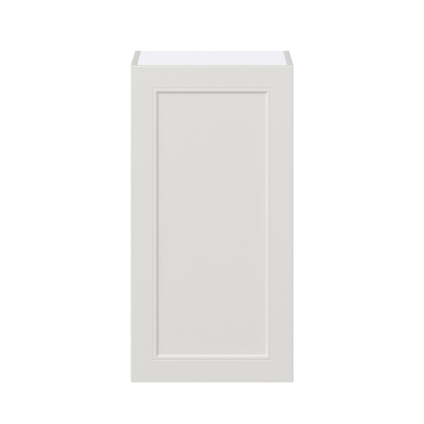 Hugo&Borg Belcourt 18-in W x 35-in H x 14-in D Gray Painted Wall Fully Assembled Cabinet (Recessed Panel Shaker Door Style)