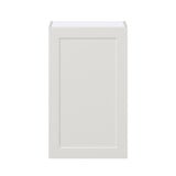 Hugo&Borg Belcourt 21-in W x 35-in H x 14-in D Gray Painted Wall Fully Assembled Cabinet (Recessed Panel Shaker Door Style)