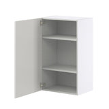 Hugo&Borg Belcourt 21-in W x 35-in H x 14-in D Gray Painted Wall Fully Assembled Cabinet (Recessed Panel Shaker Door Style)