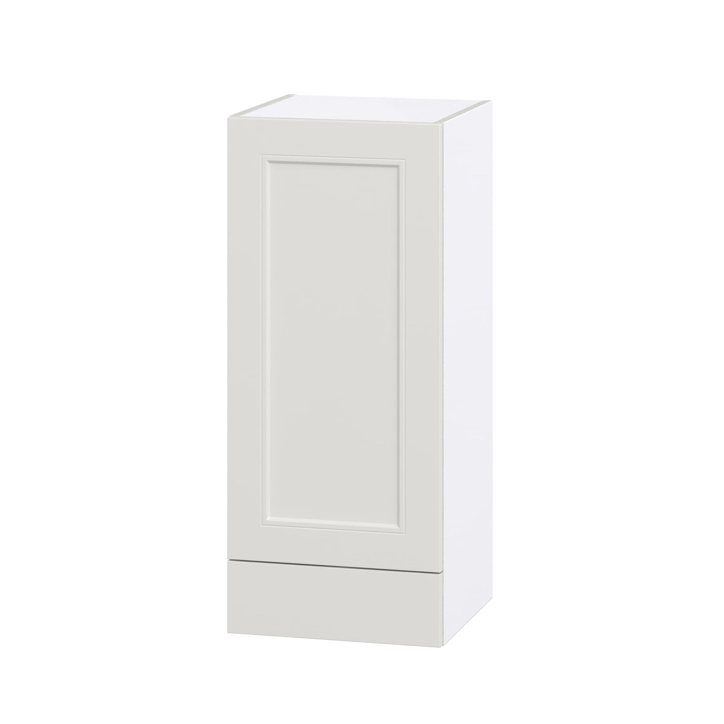 Hugo&Borg Belcourt 15-in W x 35-in H x 14-in D Gray Painted 1-Drawer Wall Fully Assembled Cabinet (Recessed Panel Shaker Style)