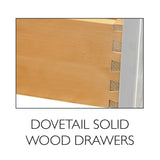 Design House Brookings 18-in W x 34.5-in H x 24-in D White Maple 1-Drawer Base Ready To Assemble Plywood Cabinet (Recessed Panel Shaker Style)