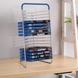 Maocao Hoom Silver Contemporary/Modern Metal Media Cabinet