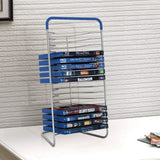 Maocao Hoom Silver Contemporary/Modern Metal Media Cabinet