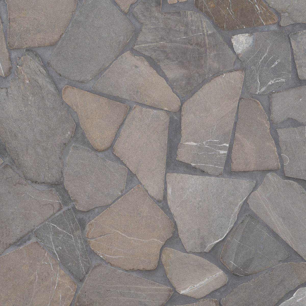 Artmore Tile Landscape Flagstone Java Gray 36-in x 36-in Honed Natural stone Marble Marble look Pebble Mosaic Wall Tile product image