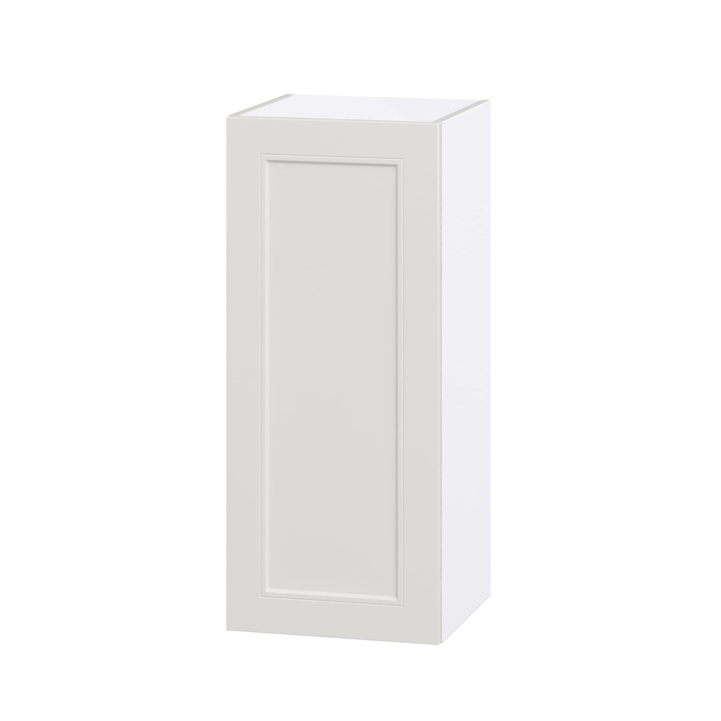 Hugo&Borg Belcourt 15-in W x 35-in H x 14-in D Gray Painted Wall Fully Assembled Cabinet (Recessed Panel Shaker Door Style)