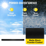VEVOR 2-ft Black Aluminum Railing Panel (76-Pack)