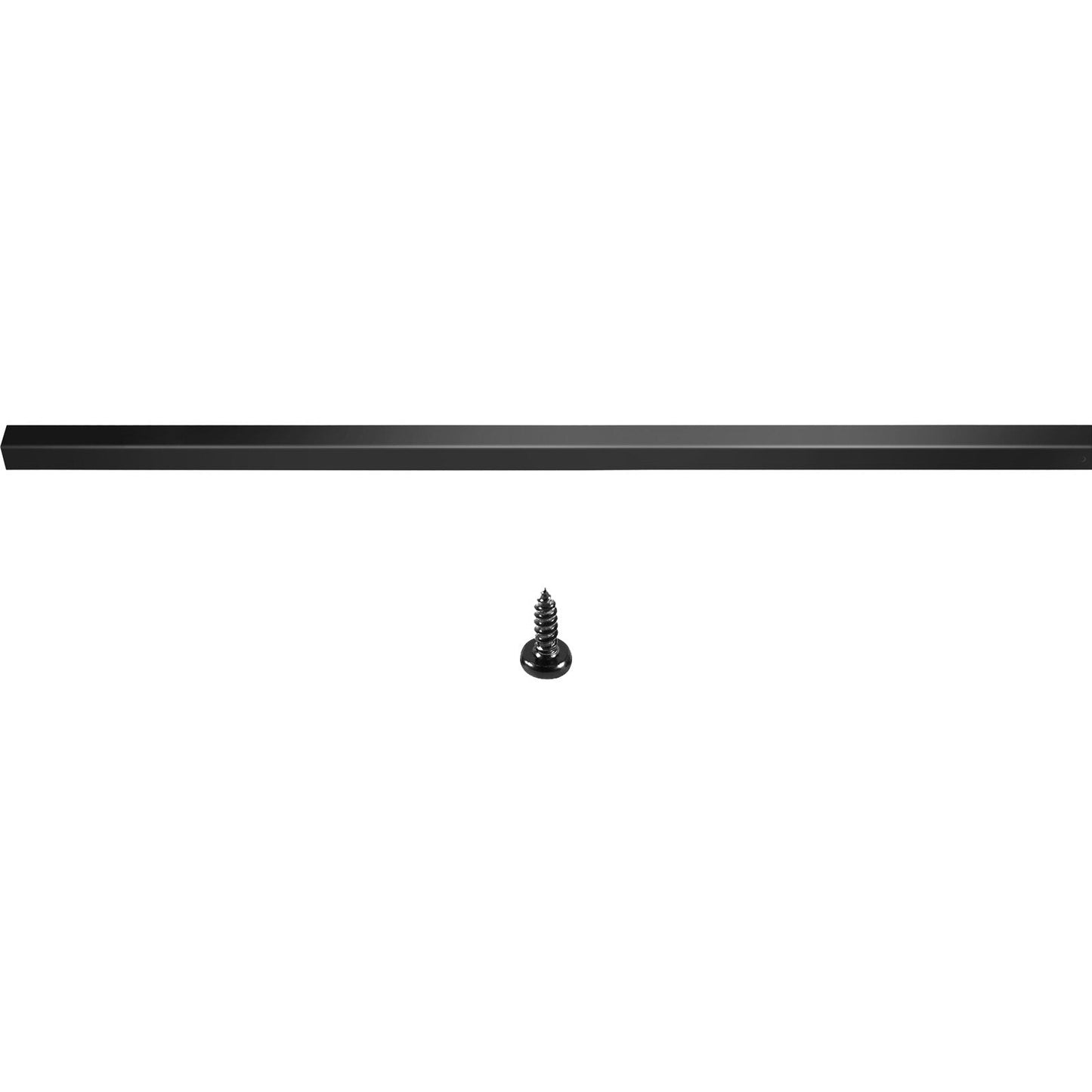 VEVOR 2-ft Black Aluminum Railing Panel (16-Pack)