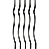 VEVOR 2-ft Black Aluminum Railing Panel (61-Pack)