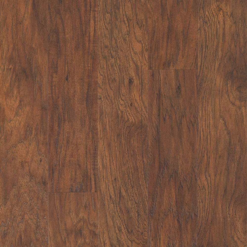 QuickStep Studio + Spill Repel Toasted Chestnut 4.85-in W x 3.93-ft L Handscraped Waterproof Laminate Flooring, 12-mm Total Thickness