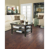 QuickStep Studio + Spill Repel Toasted Chestnut 4.85-in W x 47.24-in L Handscraped Wood Plank Waterproof Laminate Flooring