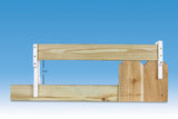 PicketPro 4.5-in White Hdpe Alignment Tool For Wood Fence