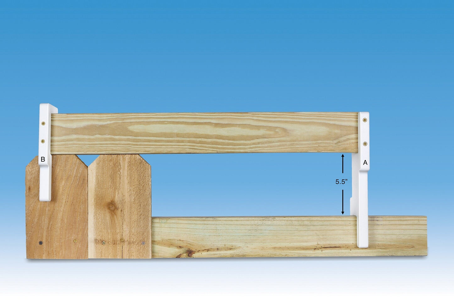 PicketPro 4.5-in White Hdpe Alignment Tool For Wood Fence