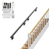 VEVOR Stairs service 7.05-ft x 7-in Aluminum Alloy Aluminum Deck Stair Rail Kit