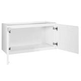 Design House Brookings 30-in W x 15-in H x 12-in D White Maple Wall Ready To Assemble Plywood Cabinet (Recessed Panel Shaker Door Style)