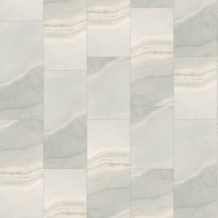 Mohawk Elite Silver Mink 16-in x 32-in Waterproof Interlocking Luxury Flooring (24.35-sq ft)