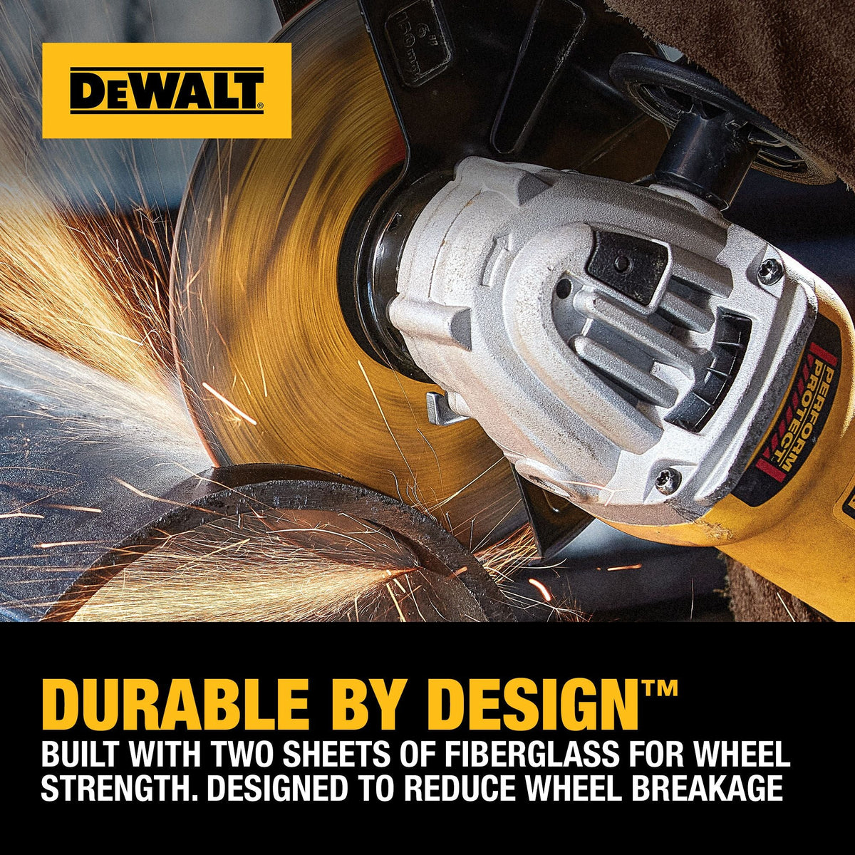 DEWALT Aluminum Oxide 7-in 60-Grit Grinding Wheel, Type 1, 7/8-in Arbor
