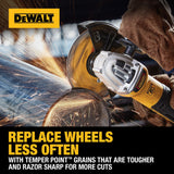 DEWALT Aluminum Oxide 7-in 60-Grit Grinding Wheel, Type 1, 7/8-in Arbor