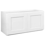 Design House Brookings 36-in W x 18-in H x 12-in D White Maple Wall Ready To Assemble Plywood Cabinet (Recessed Panel Shaker Door Style)