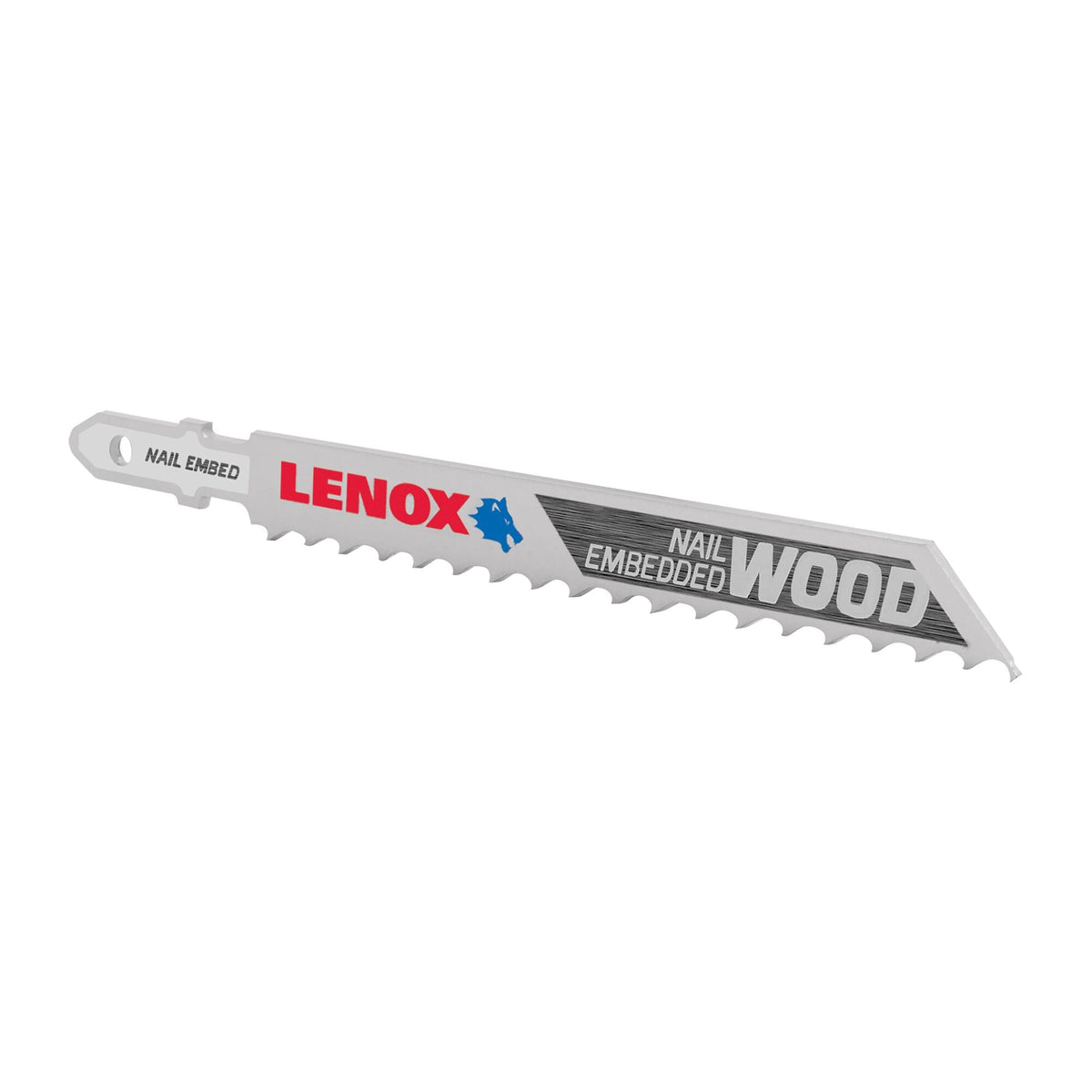 LENOX 4-in 6 TPI T‑Shank Bi‑Metal Jigsaw Blades, 5-Pack