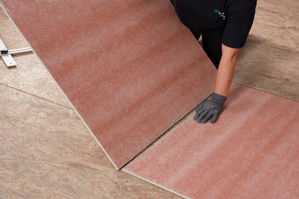 James Hardie HardieBacker with HydroDefense Technology Waterproof Fiber Cement Backer Board, 0.42-in x 36-in x 60-in