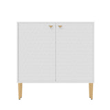 Clihome 15.75-in W x 32-in H Mdf White Freestanding Utility Storage Cabinet
