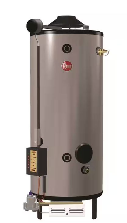 Universal Heavy Duty 75 Gal. 125K BTU Commercial Natural Gas Tank Water Heater