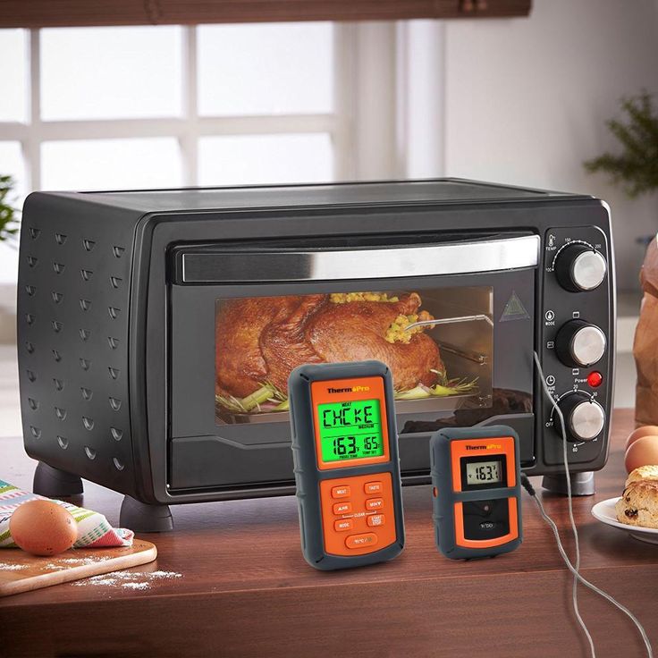 Digital Remote Wireless Cooking Thermometer with Timer