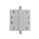 4 in. Ball Tip Heavy Duty Hinge with Square Corners in Timeless Bronze - Super Arbor
