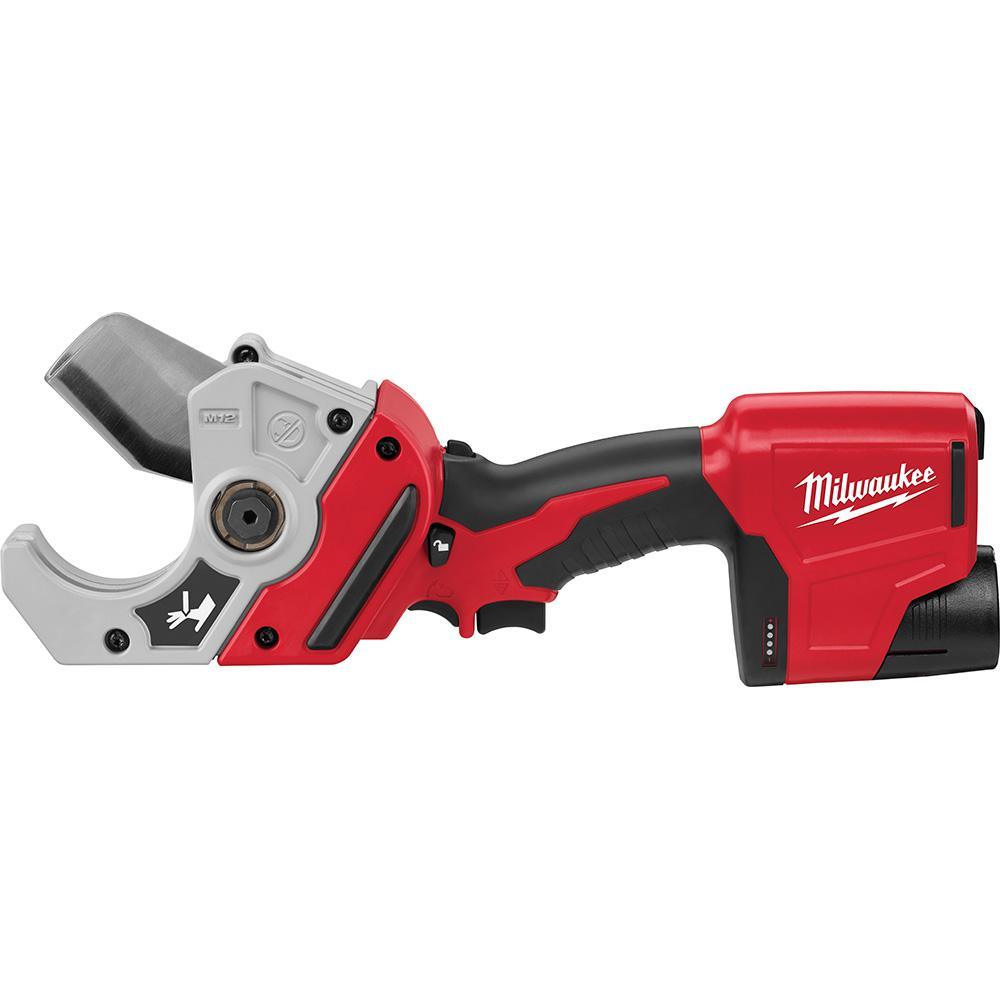M12 12-Volt Lithium-Ion Cordless ProPEX Expansion Tool Kit W/ M12 PVC Pipe Shear - Super Arbor