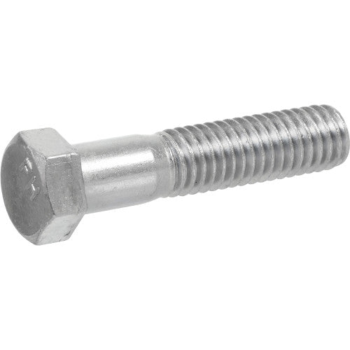 Hillman 1/2 in. Diameter x 2 in. Length Heat-Treated Zinc Steel Hex Head Cap Screw, 50-Pack