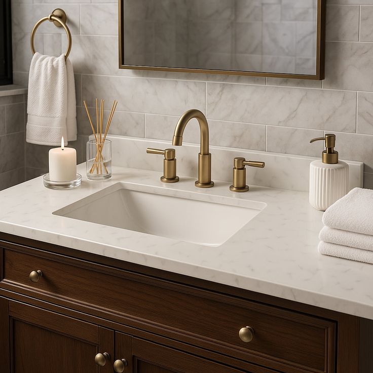 Home Decorators Collection 37-inch Pulsar Vanity Top with White Sink